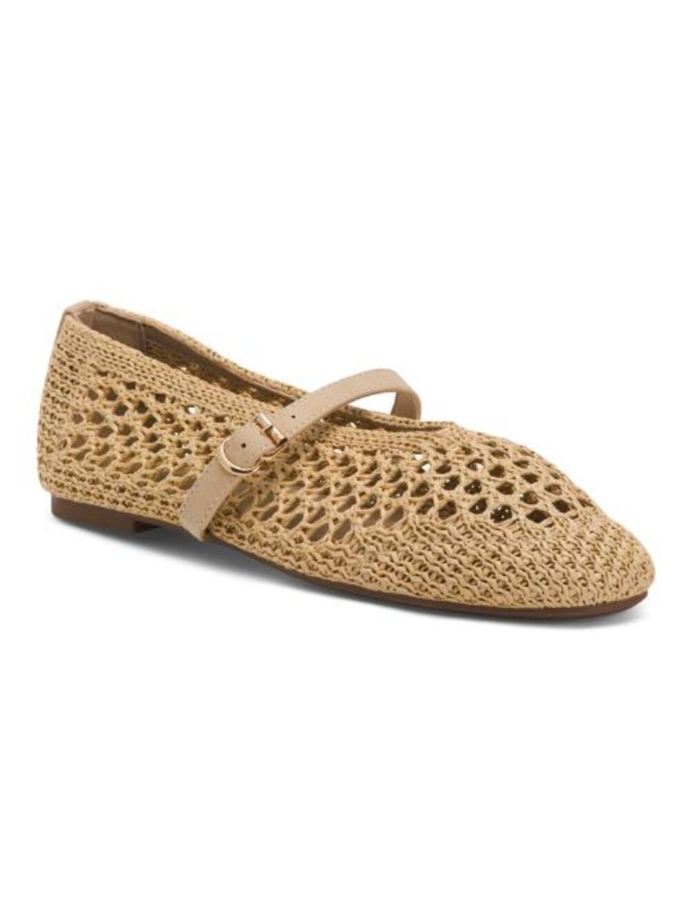 AZALEA WANG Kalenna Woven Flats